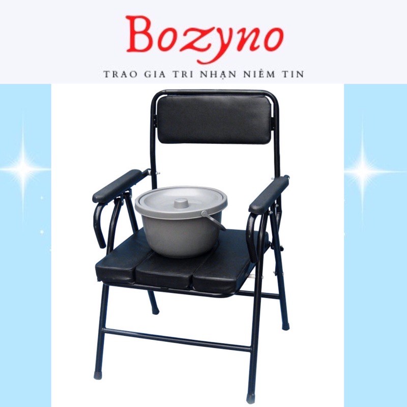 Ghế bô Bozyno, bô vệ sinh cho người bệnh