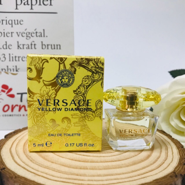 [Bill US]Nước Hoa Mini Nữ Versace Yellow Diamond EDT 5ml | WebRaoVat - webraovat.net.vn