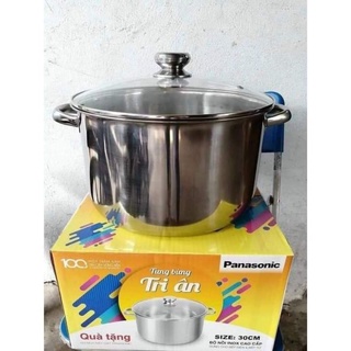 NỒI LUỘC GÀ INOX CAO CẤP HT COOK và panasonic 30CM DUNG TÍCH TRÊN 8 LÍT - 🆘HÀNG ĐỘC HIẾM VỀ SỐ LƯỢNG CÓ HẠN Ạ!
