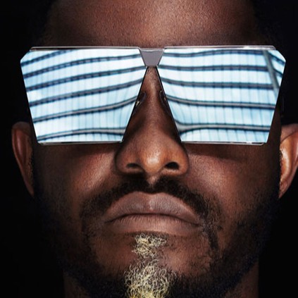 Kính mát cỡ lớn tròng vuông nhiều màu sắc