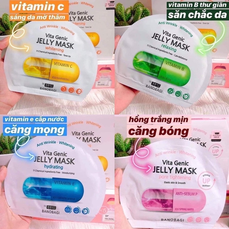 MẶT NẠ DƯỠNG DA BABOBAGI NHIỀU MÀU