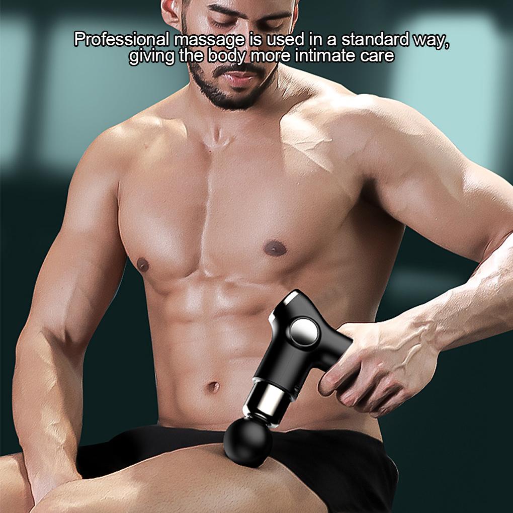 Máy Mát Xa Cơ Thể Mini Dùng Điện Có Thể Sạc Lại Tiện Dụng