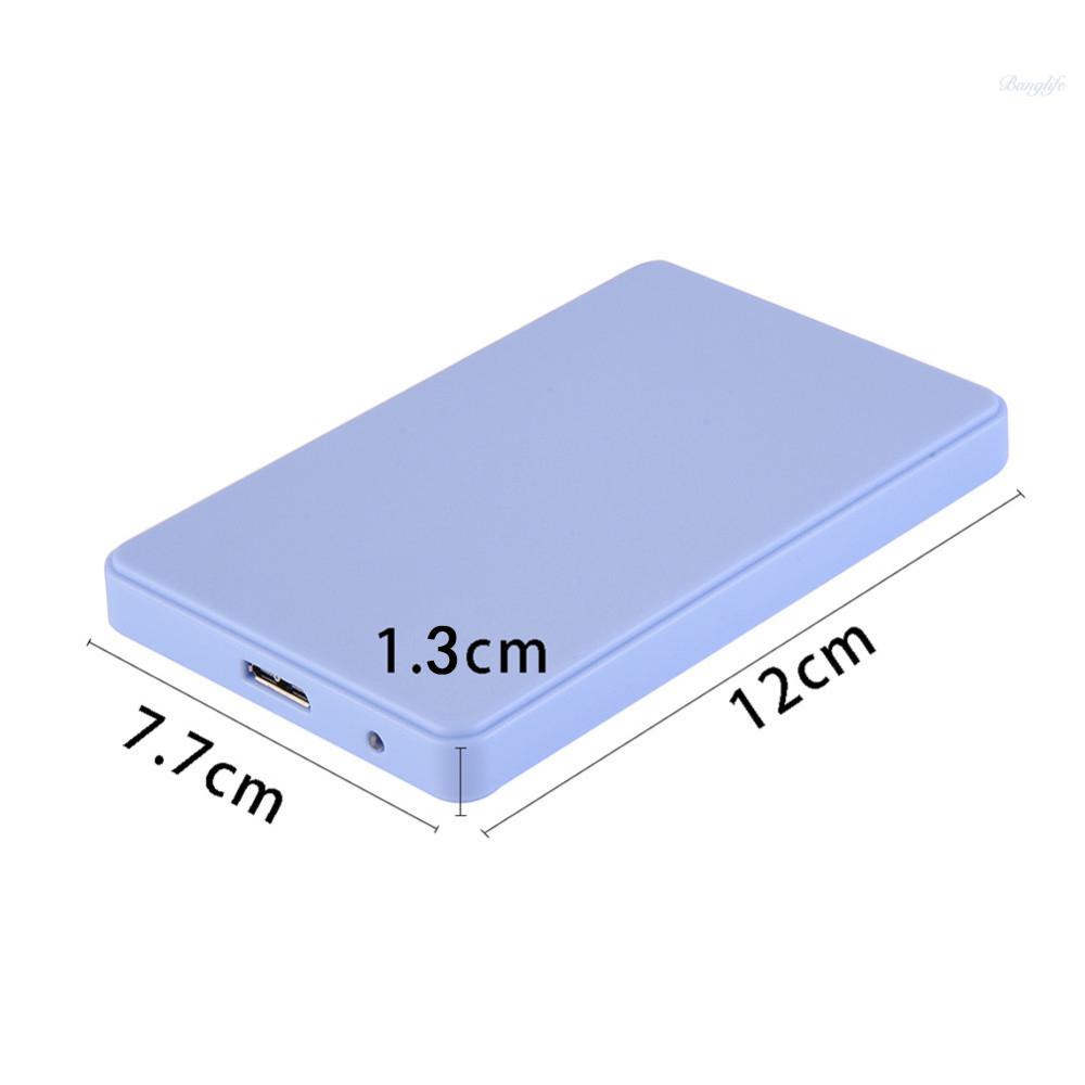 Hộp Đựng Ổ Cứng Ngoài 2.5 "Sata Hdd 5gbps 9.5mm Đen | BigBuy360 - bigbuy360.vn