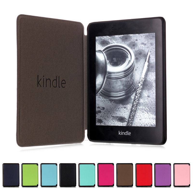 Bao Da Nắp Gập Từ Tính Siêu Mỏng Cho Amazon Kindle Paperwhite 4