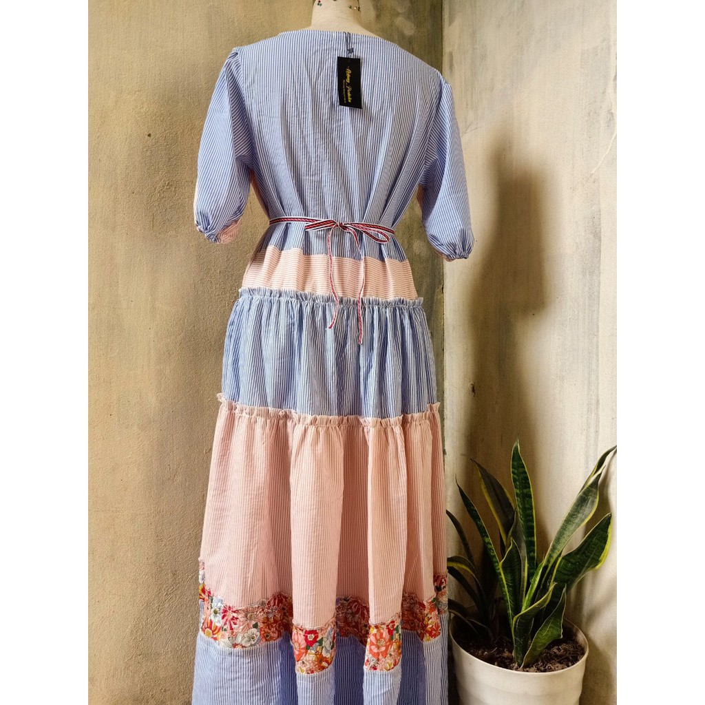 Bigsize 40-70kg váy đầm maxi dáng suông dài babydoll thổ cẩm đi biển trẻ trung teen đẹp hotgirl du lịch độc lạ