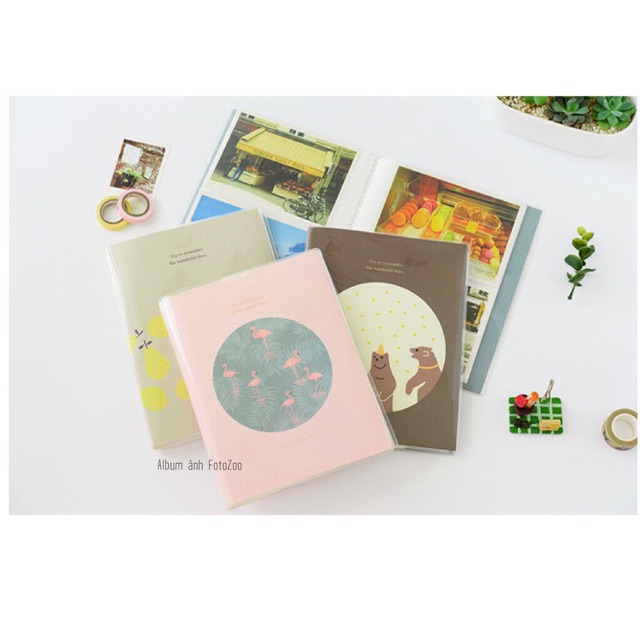 Album ảnh 15x10, album ảnh họa tiết, sổ đựng ảnh