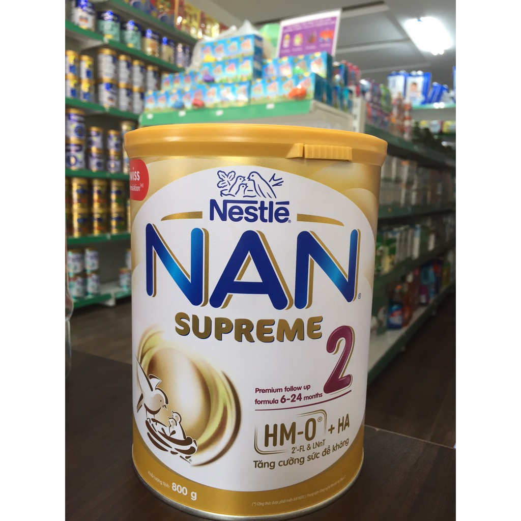 Sữa NAN vàng Supreme 2 800g
