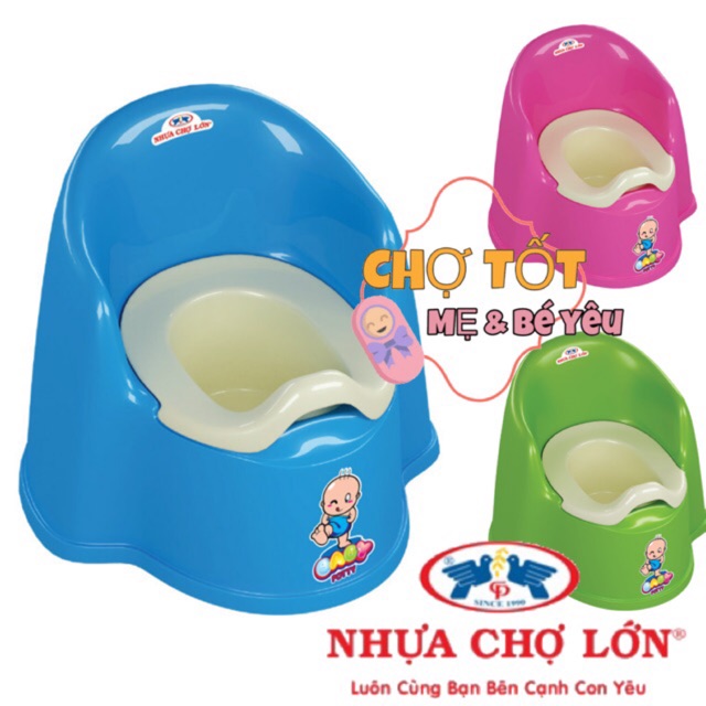 BÔ GHẾ TRẺ EM NHỰA CHỢ LỚN