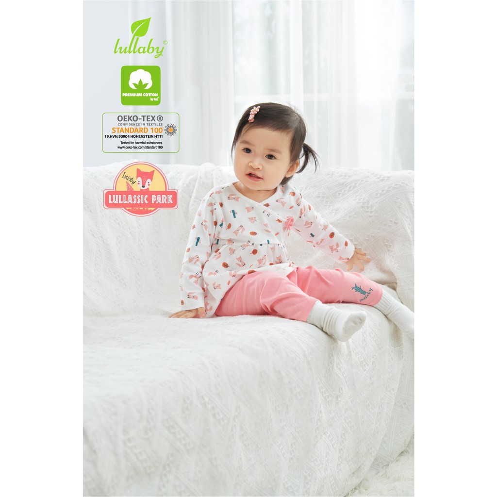 [LULLABY SALE] Bộ dài tay Cotton Nỉ thu đông bé gái  BST Lullassic Lullaby (Lẻ áo, lẻ quần)