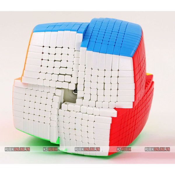 [Siêu Khủng] Rubik 14x14 ShengShou ShengSo 14x14 rubik Độc nhất vô nhị siêu bền bỉ nhựa có màu stickerless