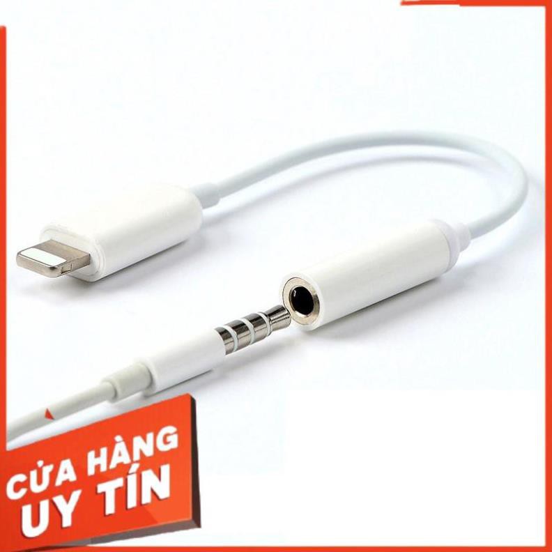 CHÍNH HÃNG- Cáp chuyển Lightning sang tai nghe jack 3.5mm IP