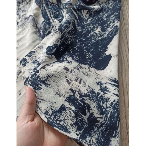 Áo sơ mi loang bigsize