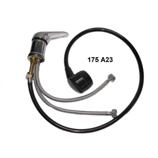 Combo Vòi hoa sen nhựa + Vòi gật gù bằng inox