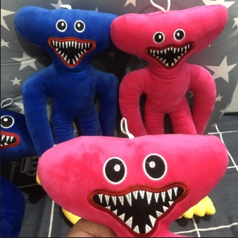 Gấu bông Huggy Wuggy game Poppy playtime gối ôm thú nhồi bông chất liệu mềm mịn.SANBEO.VN