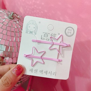 Set 2 Kẹp Tóc Ngôi Sao