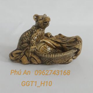 Chuột gạt tàn_ gốm sứ bát tràng