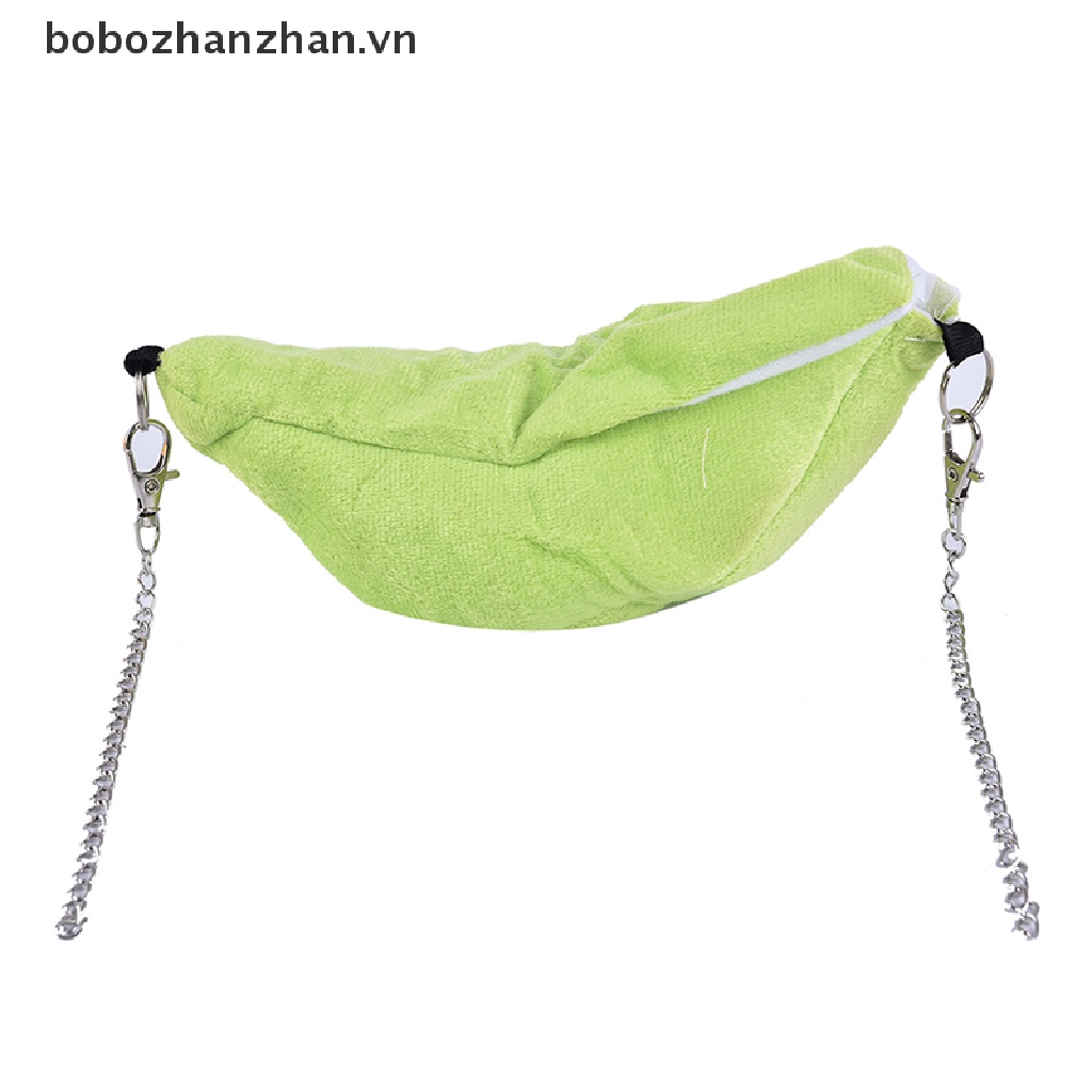 Vòng ngủ cotton hình dạng quả chuối cho chuột hamster