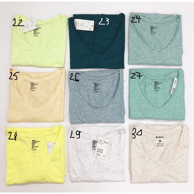 Siêu phẩm áo thun cotton xuất dư