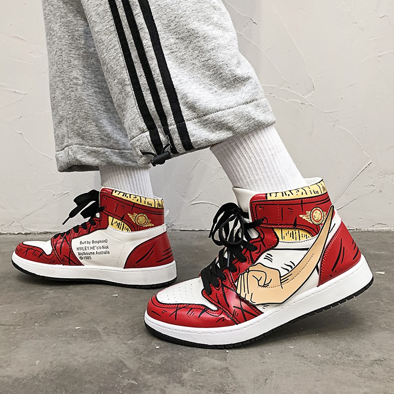 [Mã FAGREEN245 giảm 10% tối đa 30K đơn 99K] D. Luffy / Zoro Cartoon Fashion Classic Anime Sneakers For Men | BigBuy360 - bigbuy360.vn
