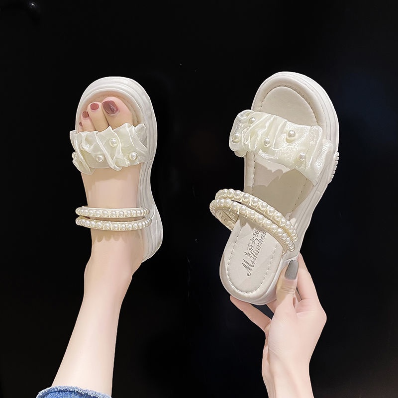 Giày Sandal Đế Dày Thời Trang Dành Cho Nữ