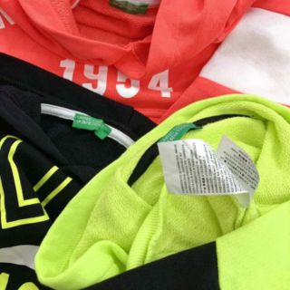 Áo Hoodie Thun Da Cá Benetton