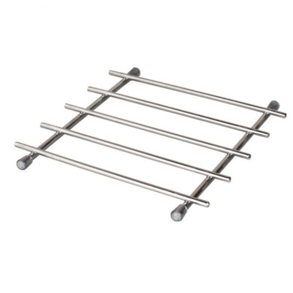 2 Đế vỉ lót nồi,chén,bát chống nóng inox 304 Nanichino 15X15cm