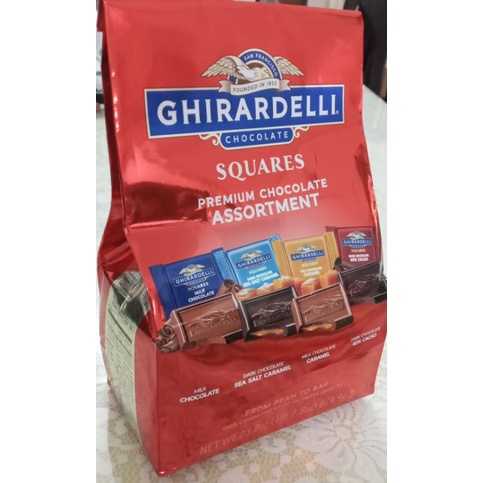 (Mỹ ) Socola đậm chất GHIRADELLI Chocolate Square