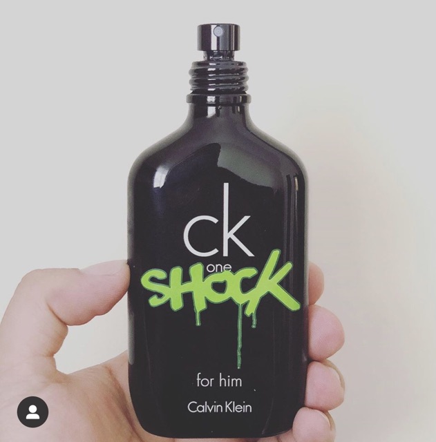 [CHÍNH HÃNG] Nước hoa dầu thơm CK ONE SHOCK for him 100ml