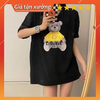 Áo gấu mặt cười LOVE HSU1