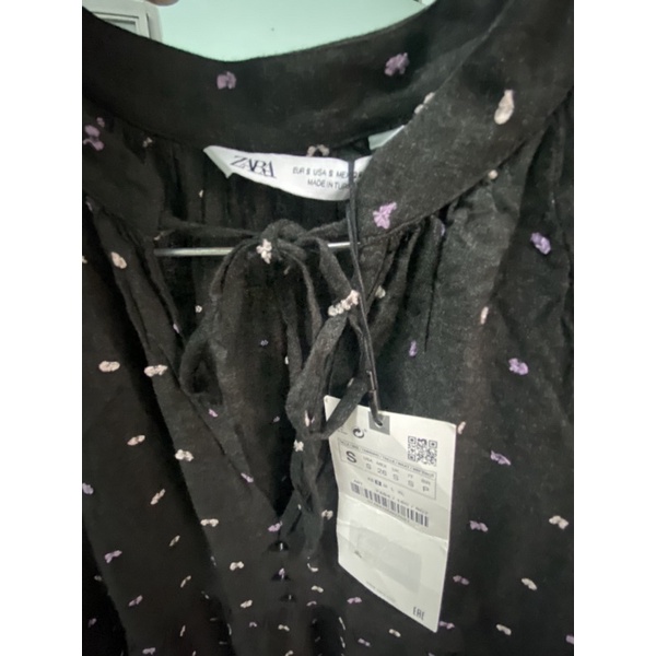 Đầm babydoll zara auth new tag