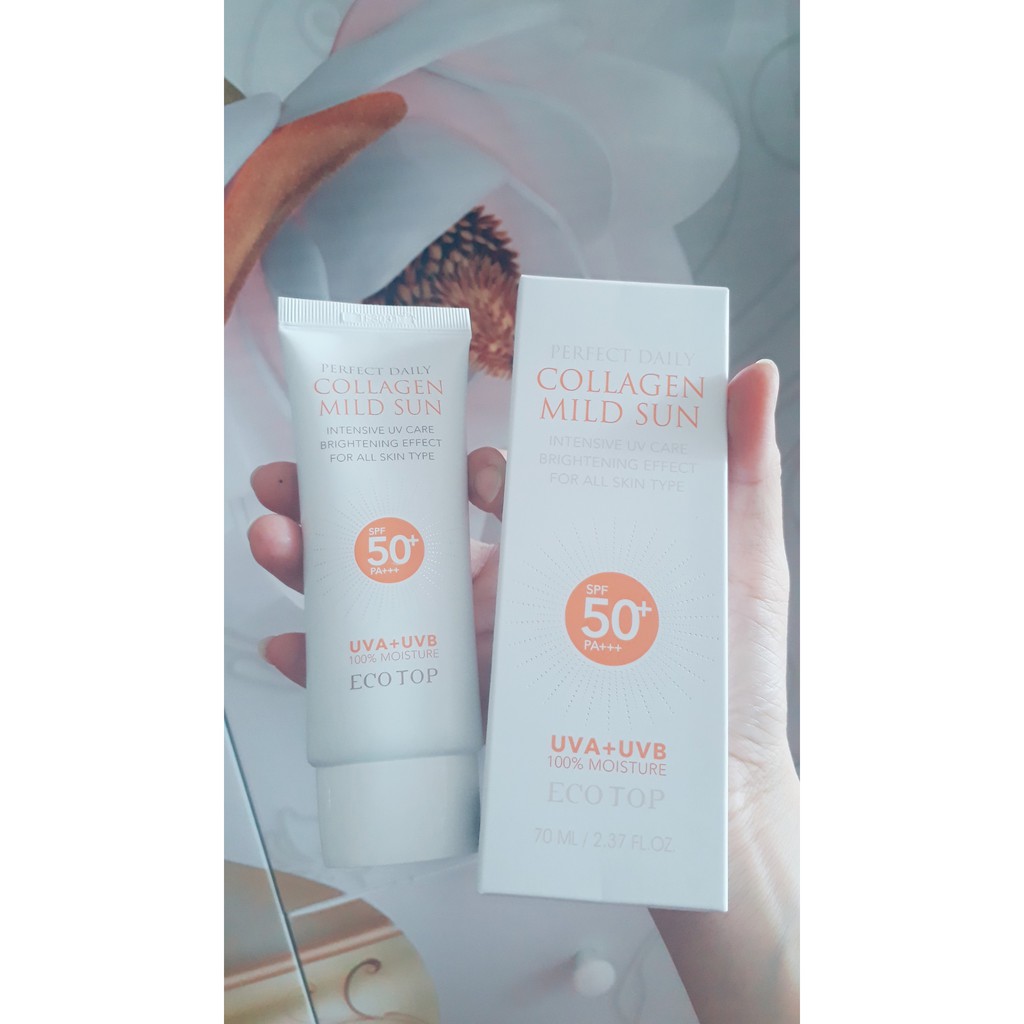 Kem chống nắng (HQ) Ecotop Perfect Daily Collagen Mild Sun SPF50
