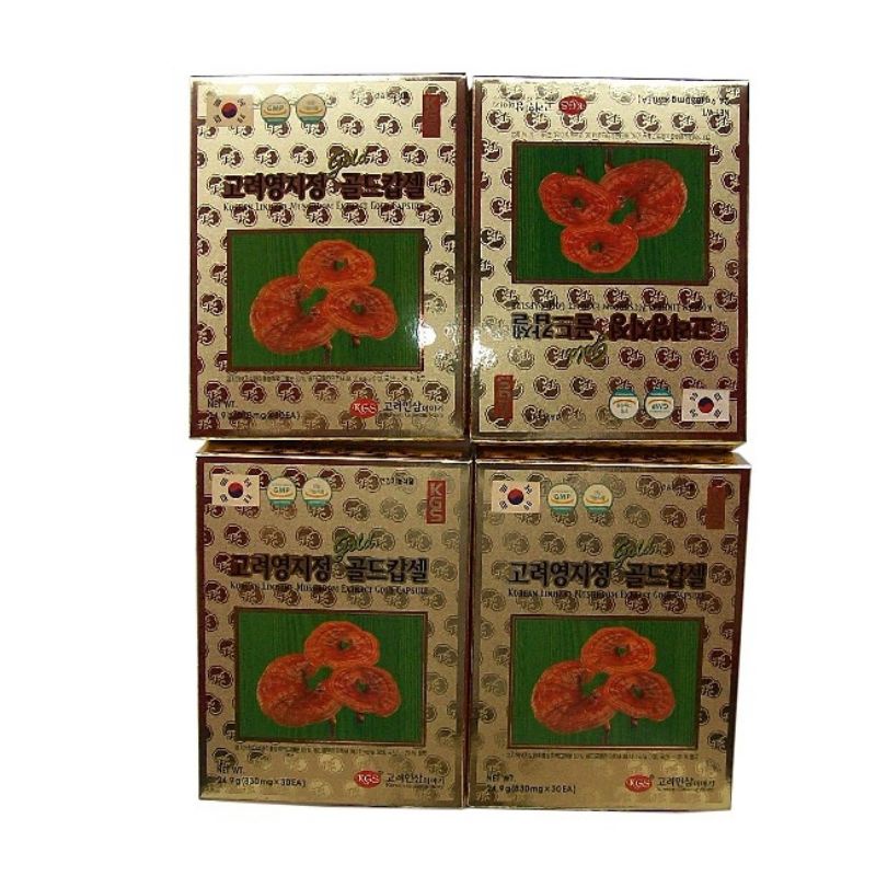 Viên Linh Chi Hộp Giấy KGS 99.6g (830 X 30mg x 4 hộp) cam kết hàng chính hãng, không sẽ hoàn 200% giá trị sp