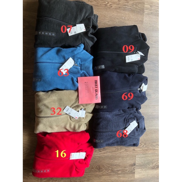 Áo lông cừu mịn uniqlo nhật auth