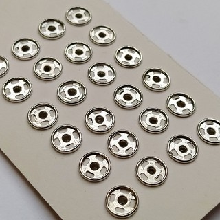 Cúc bấm kim loại 7mm (Vỉ 24 chiếc)