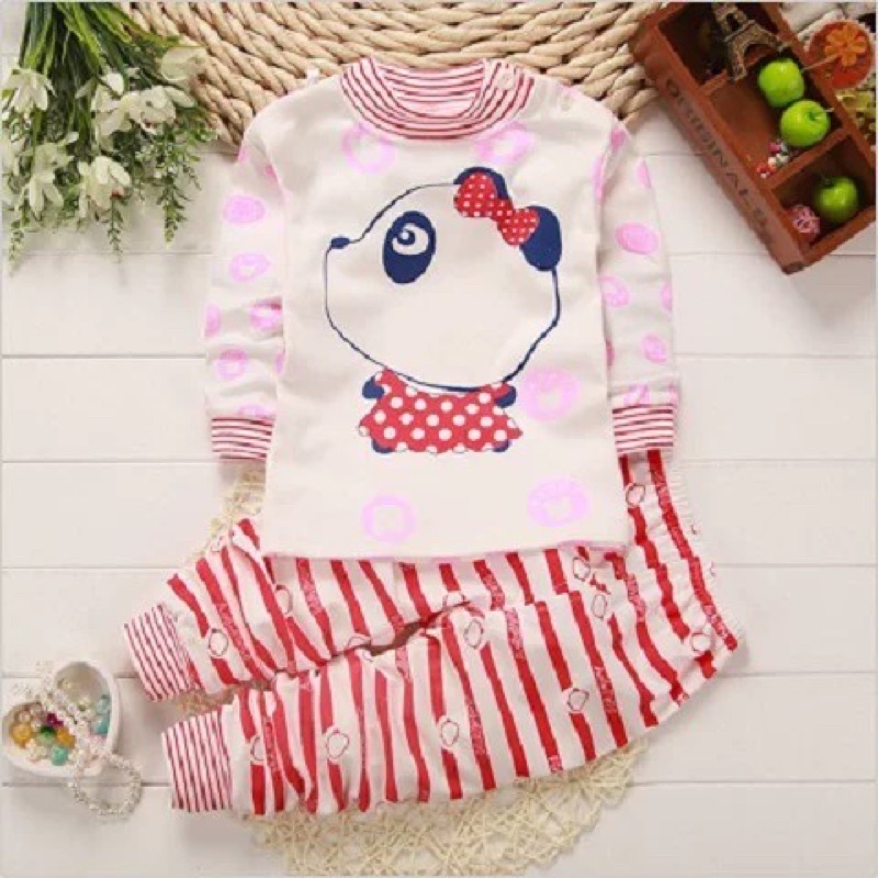 Combo 3 Bộ Thu Đông Cho Bé Trai Bé Gái Từ 1 Đến 7 Tuổi Dài Tay Chất Cotton Mềm Mại Hình In Đáng Yêu Dễ Thương