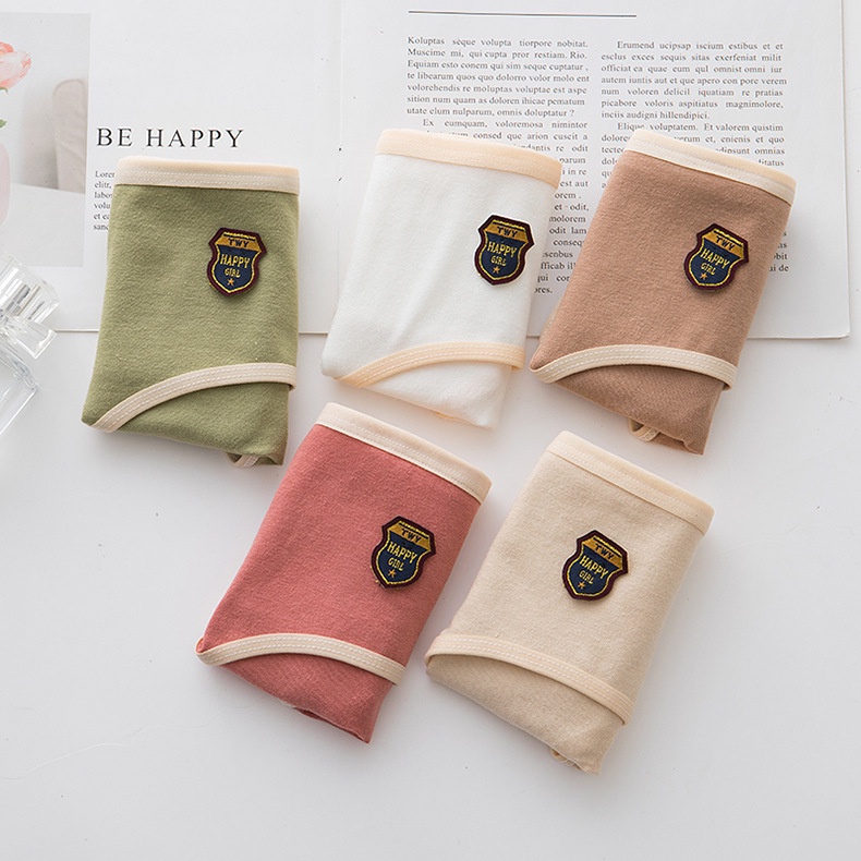 Quần lót nữ thun co dãn - Quần lót cotton cute không cộm VALICA L003