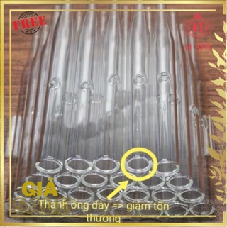 Ống thủy tinh hút mụn