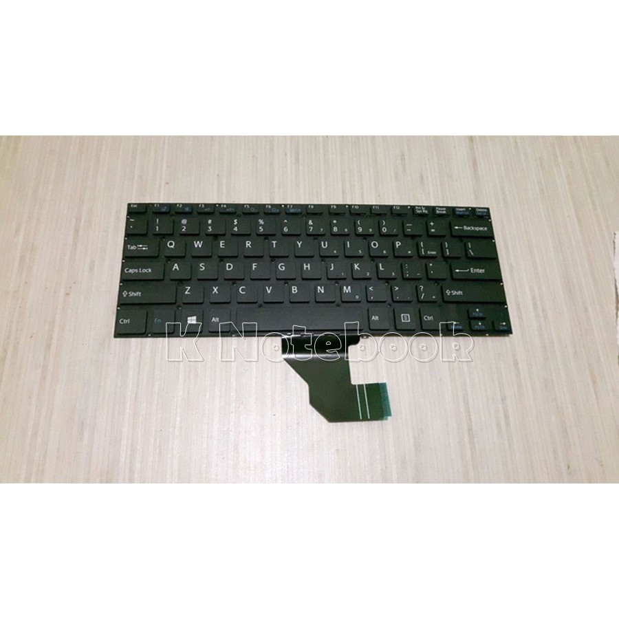 Bàn Phím Sony Vaio Svf14 Svf14e Svf1421 Svf1432 Màu Đen Không Khung