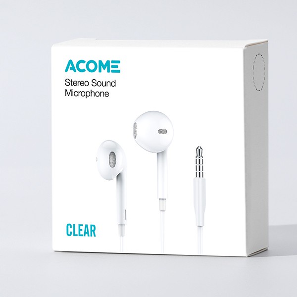 Tai nghe nhét tai ACOME AW01 Âm Thanh HD Tích Hợp Mic Đàm Thoại Và Điều Chỉnh Âm Lượng