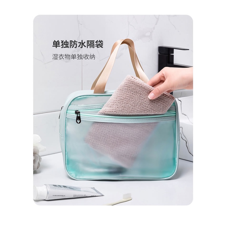 Túi đựng đồ / mỹ phẩm chống thấm nước xách tay đi biển