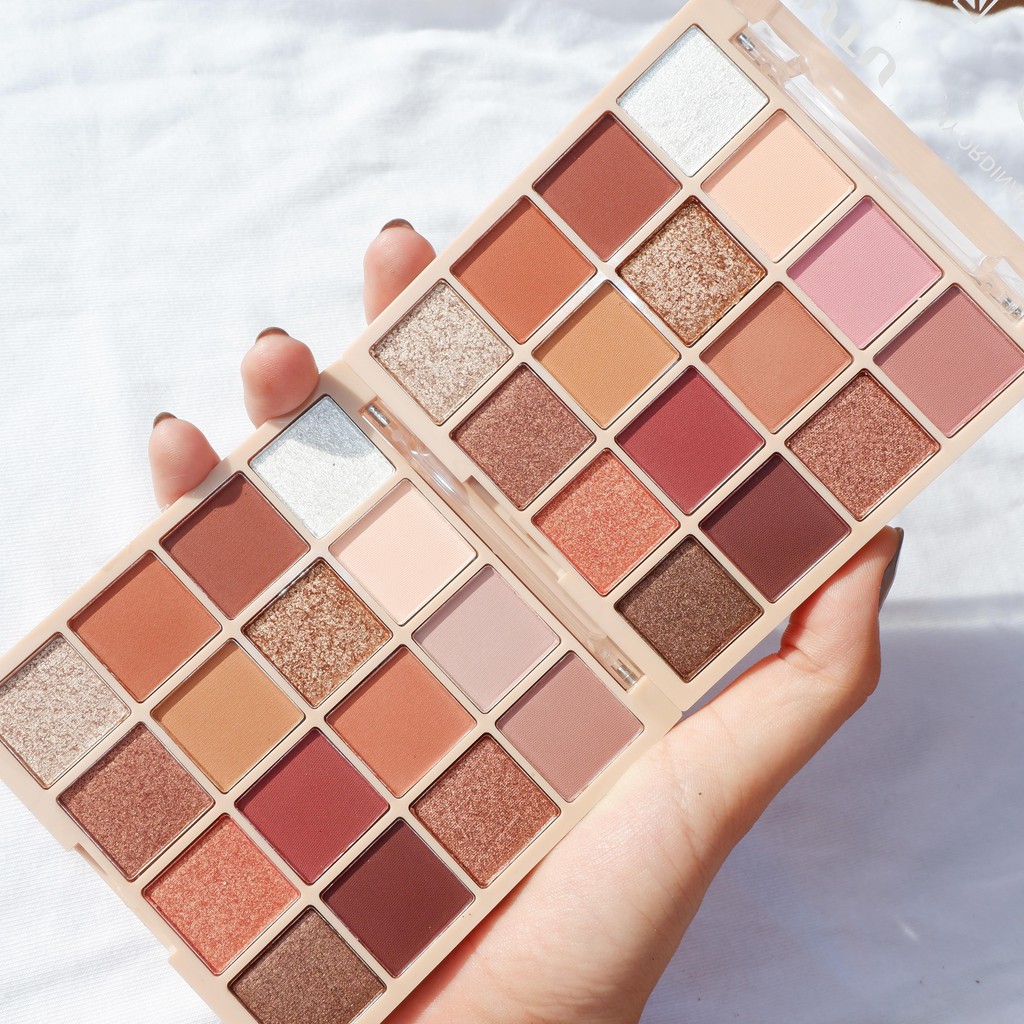 Bảng phấn mắt 16 ô TuTu KaQi Color Eyeshadow Palette có tone nhũ | BigBuy360 - bigbuy360.vn