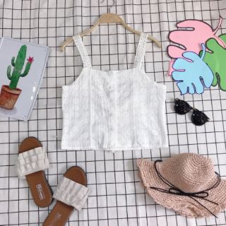Croptop 2 dây style Thái