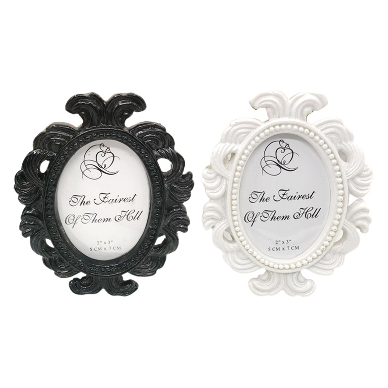 Khung Ảnh Để Bàn Hình Oval Phong Cách Baroque