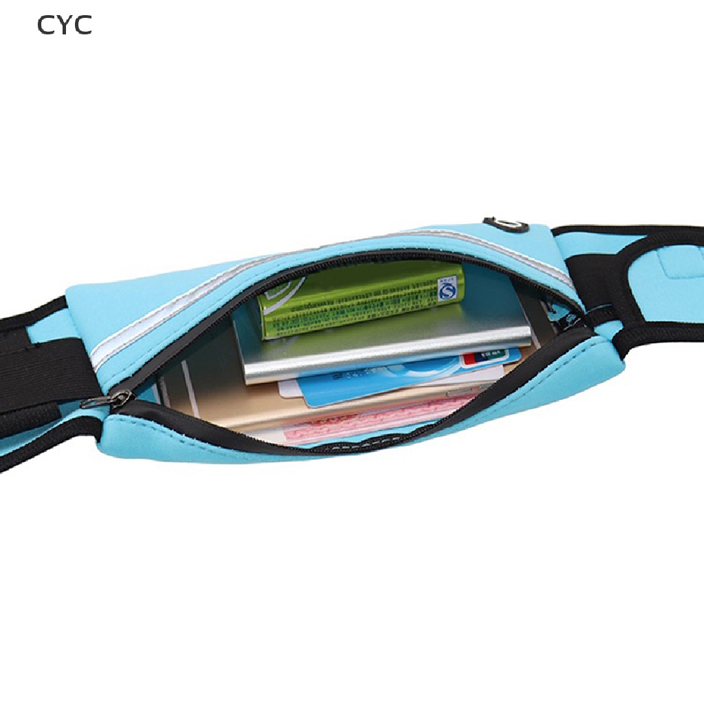 CYC Outdoor Men Women Waist Pouch Packs Bags Sport Running Hiking Travel Belt Bag CY