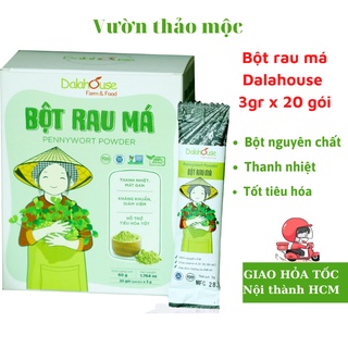 Bột rau má nguyên chất - bột rau củ sấy lạnh Dalahouse
