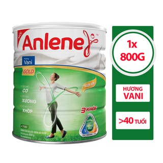 Sữa Bột Anlene Gold Movepro Hương Vanilla lon 800g