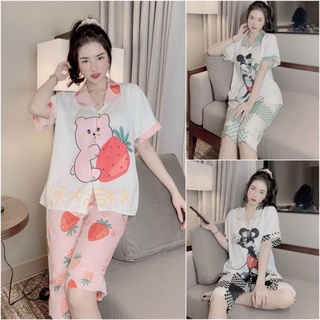 Đồ Bộ Mặc Nhà - Bộ Lửng Mango Hàng Thiết Kế