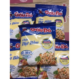 Cháo thịt bằm gấu đỏ 50g