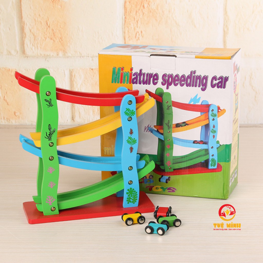 [Mã LIFETOYS1 giảm 30K đơn 99K] Đồ Chơi Xe Cầu Trượt♥FREESHIP♥Đồ Chơi Trẻ Em Xe Cầu Trượt 4 Tầng Cho Bé Yêu