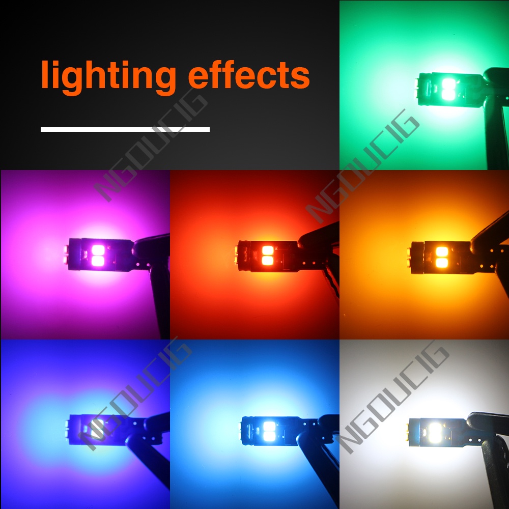 Bóng Đèn Led T5 6SMD 2016 W1.2 W3W DC12V Chuyên Dụng Cho Bảng Điều Khiển Xe Hơi